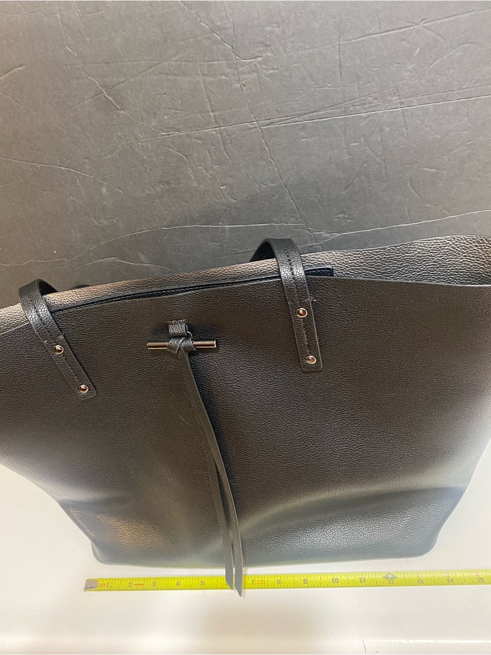 THACKER NEW YORK Fran Large Tote Bag LeatherTote Bag NWT $198 - Picture 10 of 10